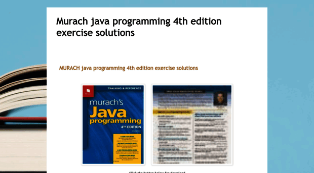 murachjavaprogrammingsolutions.blogspot.com