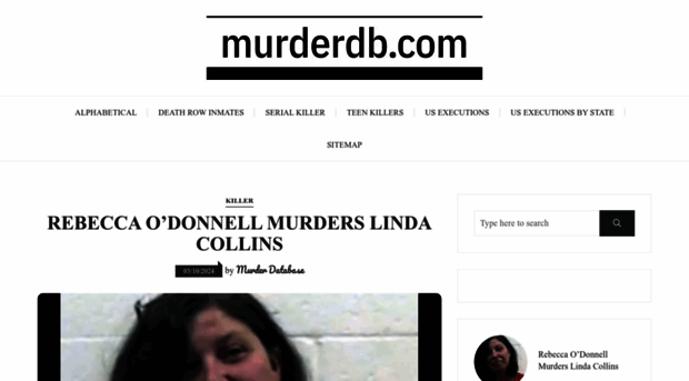 murderdb.com