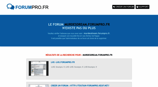 murdesdream.forumpro.fr