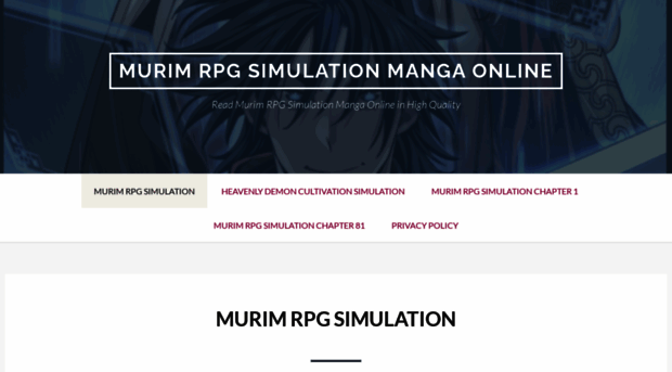 murimrpgsimulation.com