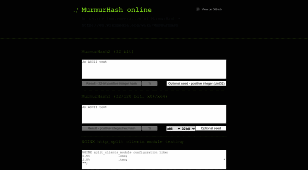 murmurhash.shorelabs.com