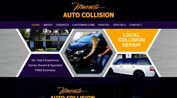 murrietaautocollision.com