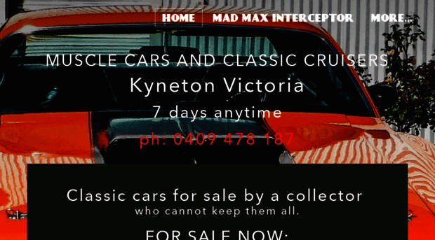 musclecarsandclassiccruisers.com.au - Muscle cars and unique used ca ...