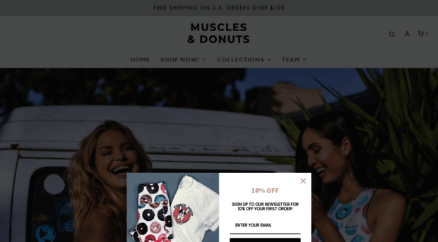 musclesanddonuts.com