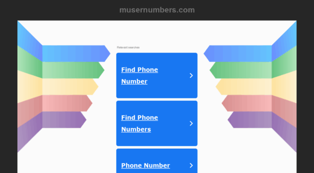 musernumbers.com