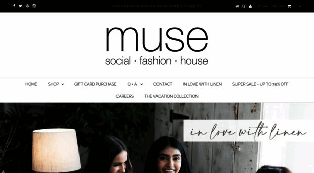 musesocialfashionhouse.com