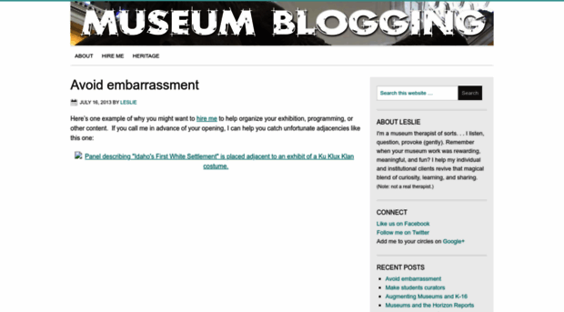 museumblogging.com