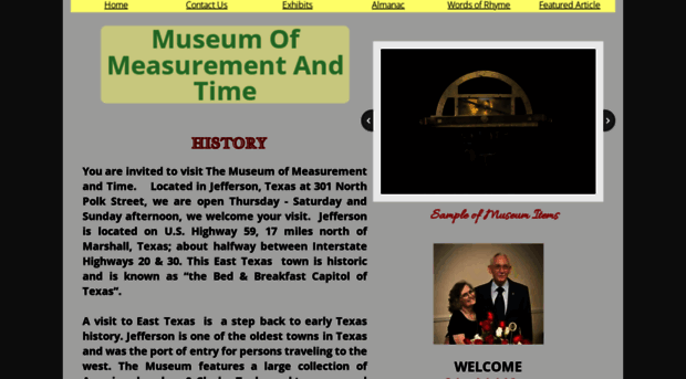 museumofmeasurementandtime.org