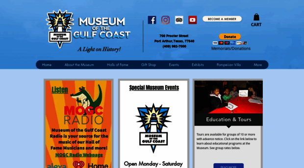 museumofthegulfcoast.org