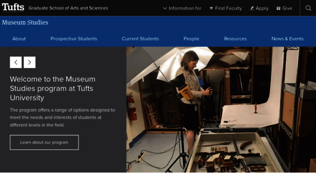 museumstudies.tufts.edu