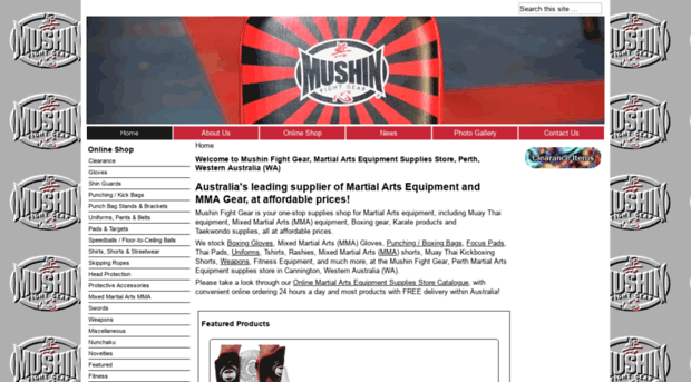 mushinfightgear.com.au