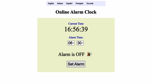 music-alarm-clock.com