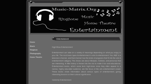 music-matrix.org