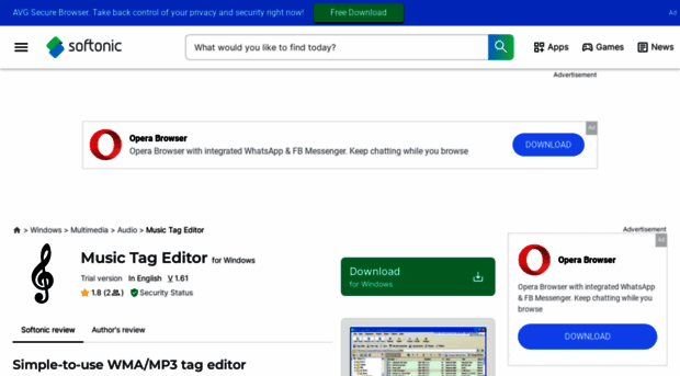 music-tag-editor.en.softonic.com