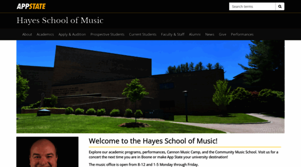 music.appstate.edu