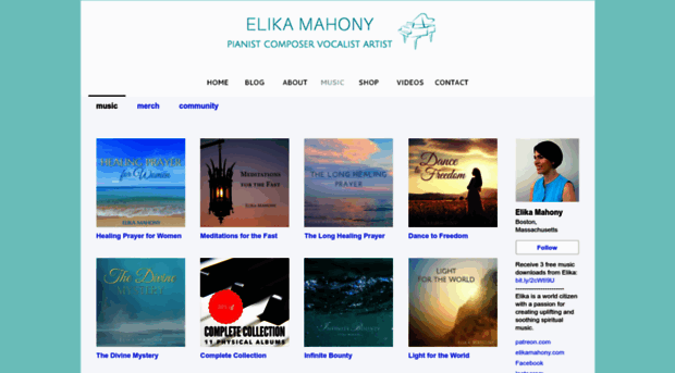 music.elikamahony.com