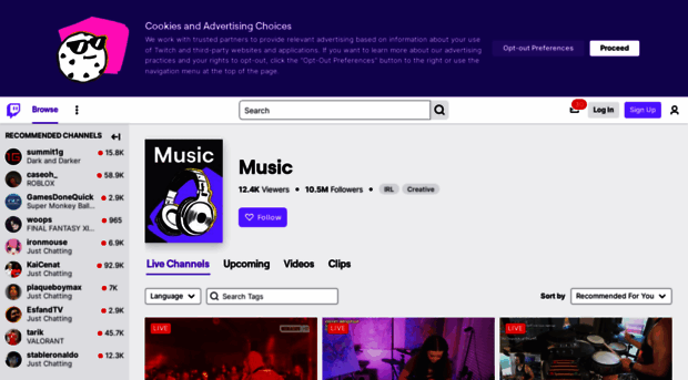 music.twitch.tv