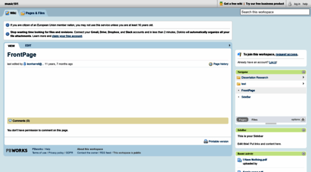 music101.pbworks.com