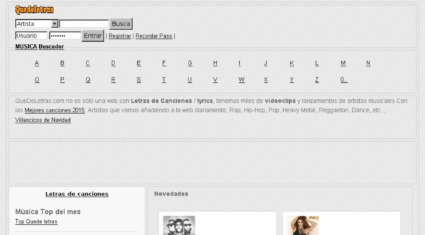 musica-videos-fotos.quedeletras.com