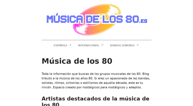 musicadelos80.es