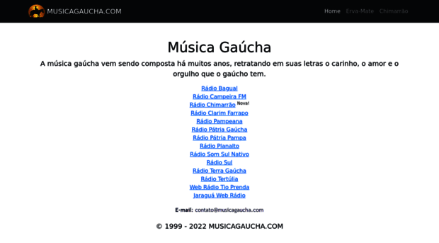 musicagaucha.com