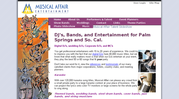 musicalaffair.com