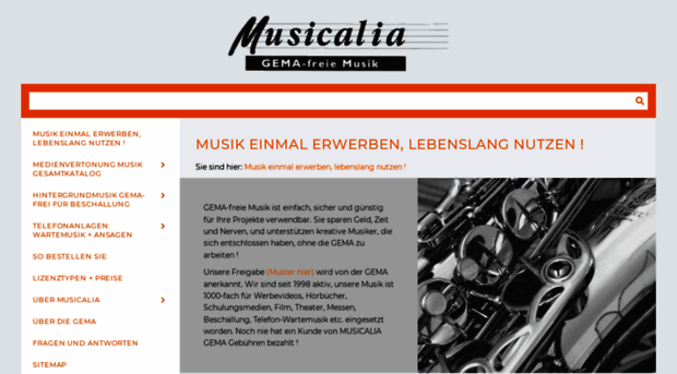 musicalia.de