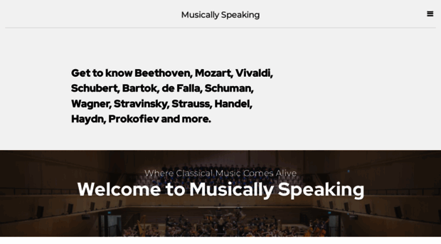 musicallyspeaking.com