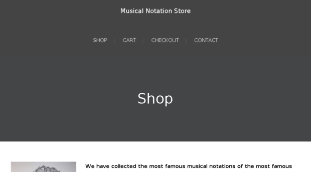 musicalnotation.store