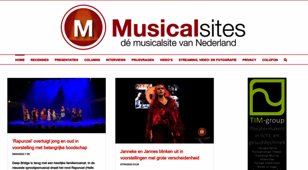 musicalsites.nl