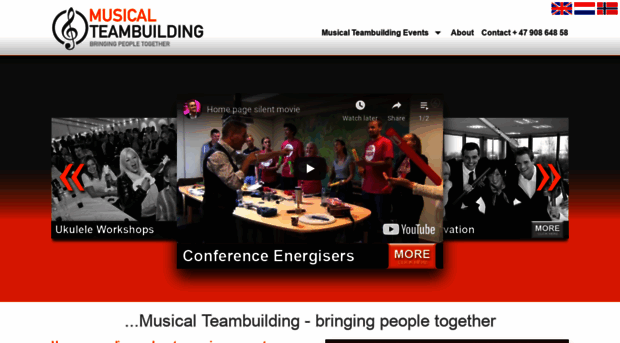 musicalteambuilding.com