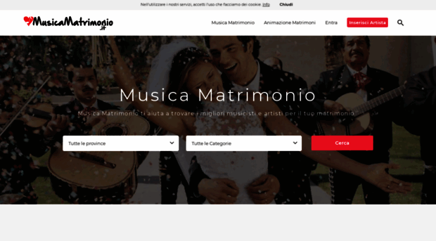 musicamatrimonio.com