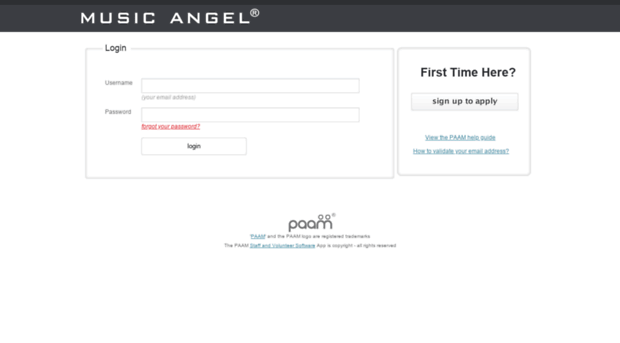 musicangel.paamapplication.co.uk