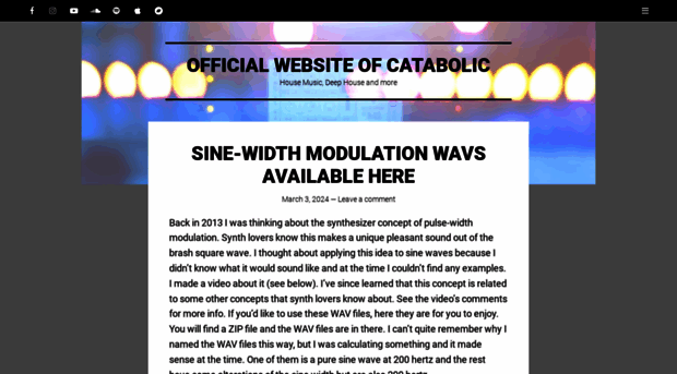 musicbycatabolic.com