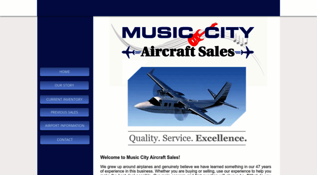 musiccityaircraftsales.com