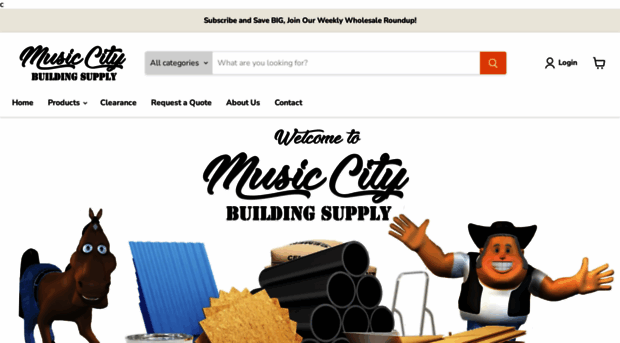 musiccitybuildingsupply.com