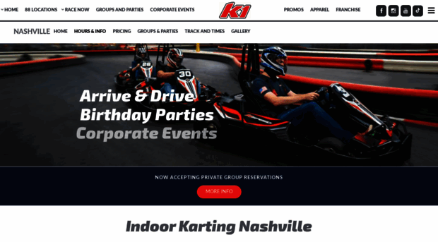 musiccityindoorkarting.com