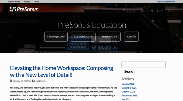 musiced.presonus.com