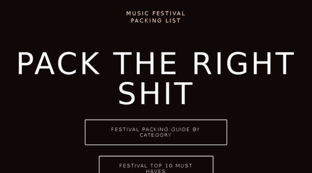 musicfestivalpackingguide.com