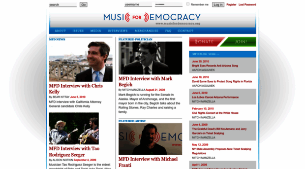 musicfordemocracy.org