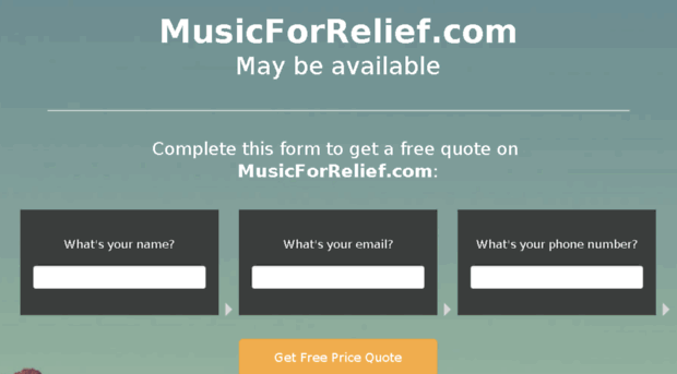 musicforrelief.com