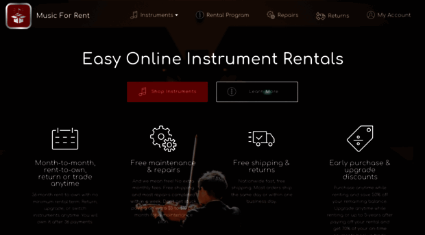 musicforrent.com