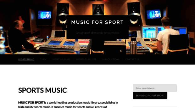 musicforsport.com