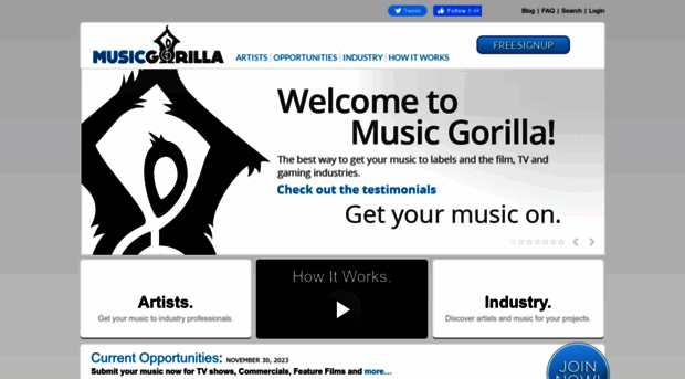 musicgorilla.com