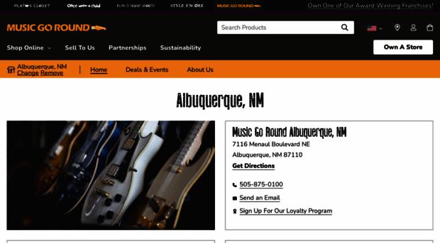 musicgoroundalbuquerque.com