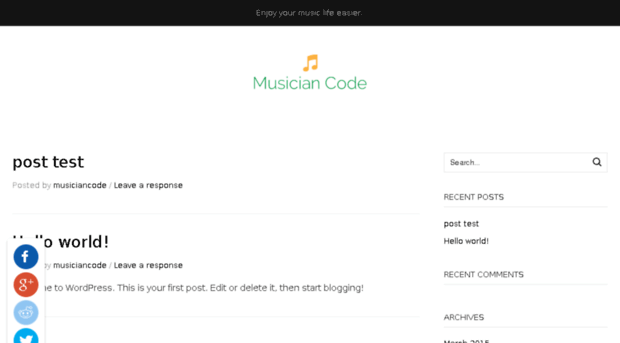 musiciancode.com