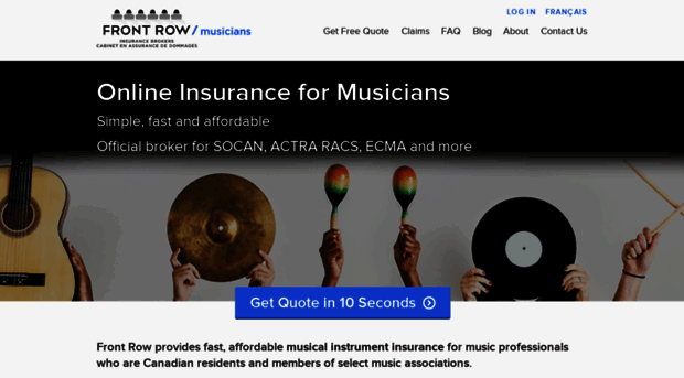 musicians.frontrowinsurance.com