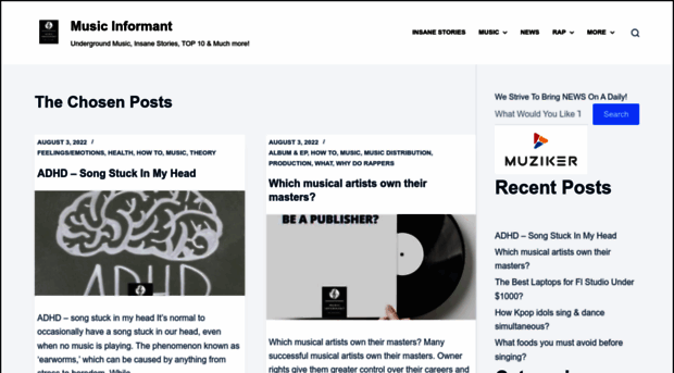 musicinformant.com