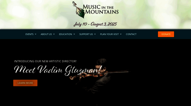 musicinthemountains.com