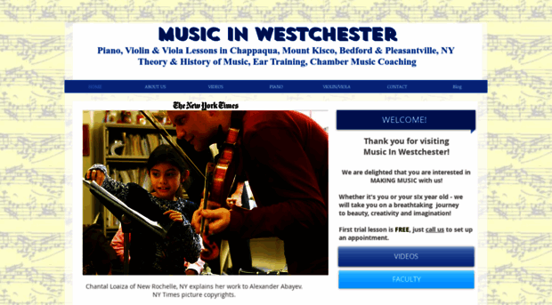 musicinwestchester.com